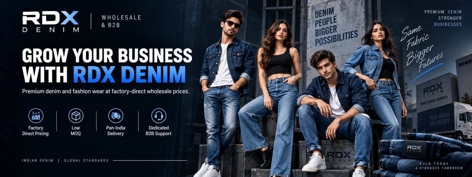 RDX DENIM - Denim for every generation
