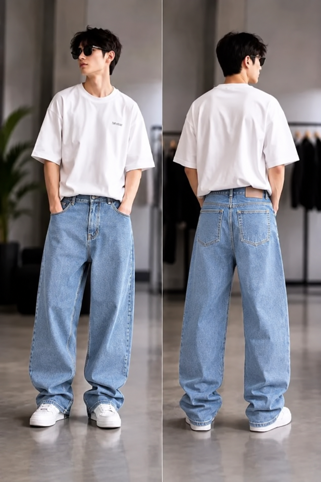 Wide Leg Jeans